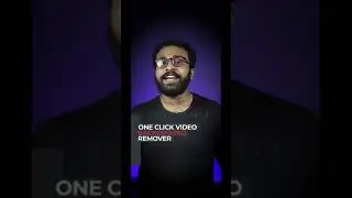 Remove video background in one-click