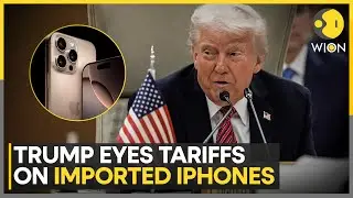 Trump Warns Apple | Face Tariffs On iPhones Made In India Or Anywhere Else | WION