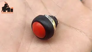 MPBS33R-Q66F5A | PBS-33B RED momentary push button switch waterproof