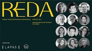 REDA &ndash; pirmoji teksto redagavimo konferencija