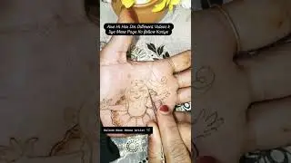 Happy Dollers Trending Unique Mehndi Design tutorial 2026#mehndi#shortsvideo#shorts #art#shortsviral