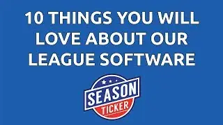 Season Ticker Sports League Management Software