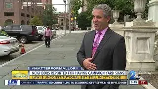 Campaign signs already? That's allowed, but here's what isn't