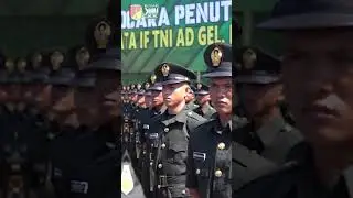 Pemeriksaan Pasukan Penutupan dikmata TNI AD Rindam XIII/Merdeka