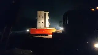CRITICAL TURNING AT NIGHT // AMMS LOGISTICS  // SYLHET POWER PLANT HL TRANSPORTATION