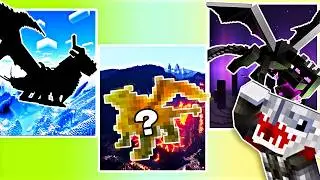 ENCONTR&Eacute; DRAGONES OCULTOS EN MI MUNDO! - Minecraft