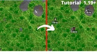 How To MARK PLACES on MAP in Minecraft