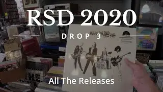 RSD 2020 Drop 3: ВСЕ релизы. Предварительный просмотр в день музыкального магазина.