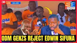 ODM GENZS REJECTS EDWIN SIFUNA IN KAKAMEGA COUNTY 