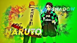 🔥Naruto x SHADOWBEAST || Open Collab || Demon Slayer x Naruto Shippuden || Edit/AMV || #narutooc5