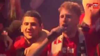 Huldiging FC Emmen na promotie eredivisie