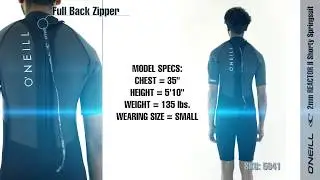 2mm Men's O'Neill REACTOR II Shorty Springsuit - Wetsuit Wearhouse