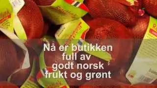Telefrukt, norske epler, plommer og moreller