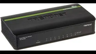 TRENDnet 5-Port Unmanaged 10/100 Mbps GREENnet Eth