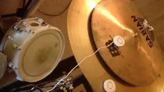 Resonant cymbal speakers