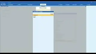 Multi update item MRP, STD COST,STD SELLING PRICE from single screen TALLY TDL