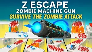 Z Escape &ndash; Zombie Machine Gun 🧟&zwj;♂️🚁 | Helicopter Shooter Gameplay (Android)