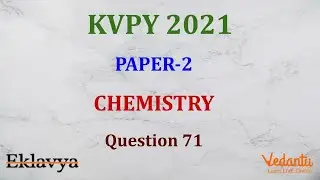 KVPY 2021 SA Chemistry  Part II Question 71 Answer C Hydrorcarbons Alkenes Rajeev Kumar