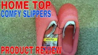 ✅  Home Top Comfy Slippers Review 🔴