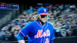 Noah Syndergaard strikes out side with funny face