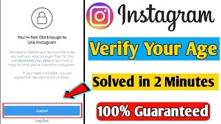 How To Verify Your Age On Instagram | Instagram Age Verification Solved | Technology Prashant