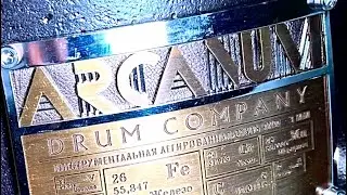 ARCANUM SNARE DRUM - special Instrumental steel of the 1950s
