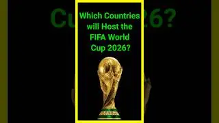 Which Countries will Host the FIFA World Cup 2026 | #shorts