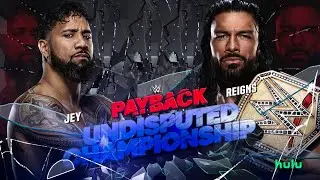WWE Jey Uso vs Roman Reigns 2023 Payback Custom Match Card