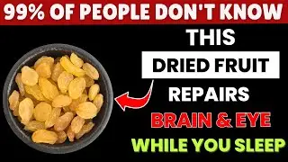 Over 60? 3 BEST Dry Fruits You MUST Eat Before Bed to Repair Vision & Memory | Senior Health Secrets