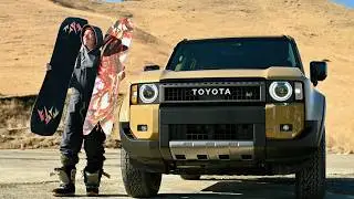Snowboard Demo day with Land Cruiser 250