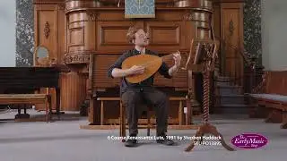 6 Course Renaissance Lute, 1991 by Stephen Haddock