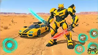 Robot Justice War: Car Jet Transformers Game 2025 Part 9 - Android Gameplay
