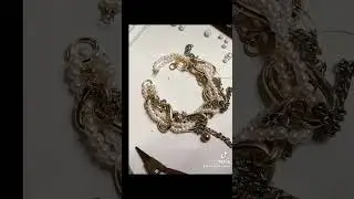 Process of creating a stunning pearl necklace