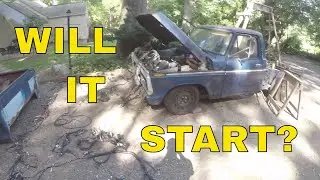 Will the Crown Vic Engine Start? | F100 Frame Swap | Project Vicky Ep. 8