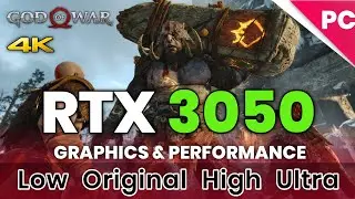 God of War 4(2018) - PC Game Test with RTX 3050 | 60 FPS? | Softech India