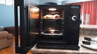 GE Smart Indoor Smoker Cooking Chicken Thighs