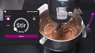 Умный миксер GE Profile с функцией Auto Sense: активное перемешивание