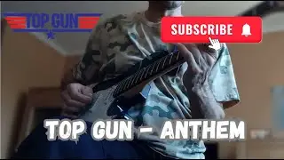 TOP GUN - ANTHEM - Electric Guitar Cover by Gynius ( Multi-effect Zoom G6 )