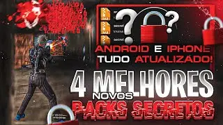 4 MELHORES PACK DE SENSI ⚙️😈 PACK DE SENSI MOBILE ANDROID E IPHONE - SENSI PARA FREEFIRE XITADA !