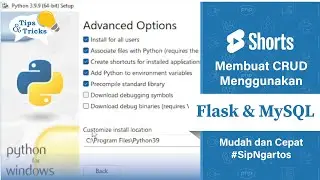 Tutorial CRUD Flask & Mysql soon.. #shorts