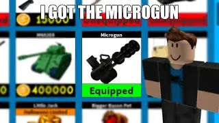 i got le microgun in shoot and eat noobs