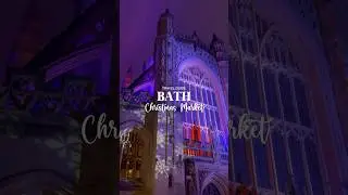 📍🇬🇧 Bath Christmas Market #england #fypchristmas #bathchristmasmarket / ad @LoveGreatBritain
