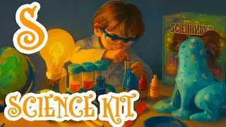 S is for Science Kit 🔬 | ABC Christmas Toys Songs