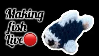 How to make fish live by crocheting #crochet #live