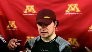 Ben Marshall after 2-1 win versus Bemidji State