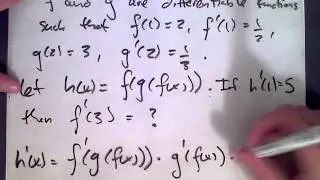 MAT135 - Chain Rule