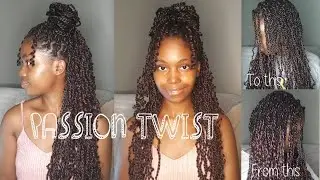 How To: Passion Twist | DIY | CROCHET METHOD no Rubber band (installation/removal/renewal)