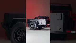 Utility Trailer for TRX4m by TRAXXAS RC Land Rover Defender 1/18 scale #rccar #traxxas #trx4defender