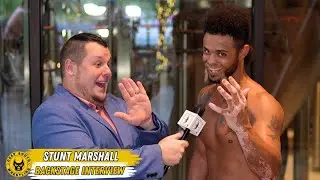 Stunt Marshall Interview at Deep South Wrestling Power Slap Ronda Rousey Savanna Bananas