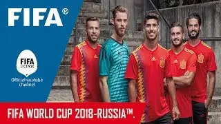 Spain Football (RSFF) 2018 World Cup Russia Home Kit Released-'FIFA World Cup 2018 Russia&trade;'